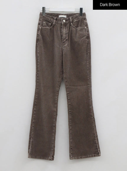 Corduroy Bootcut Pants ON07