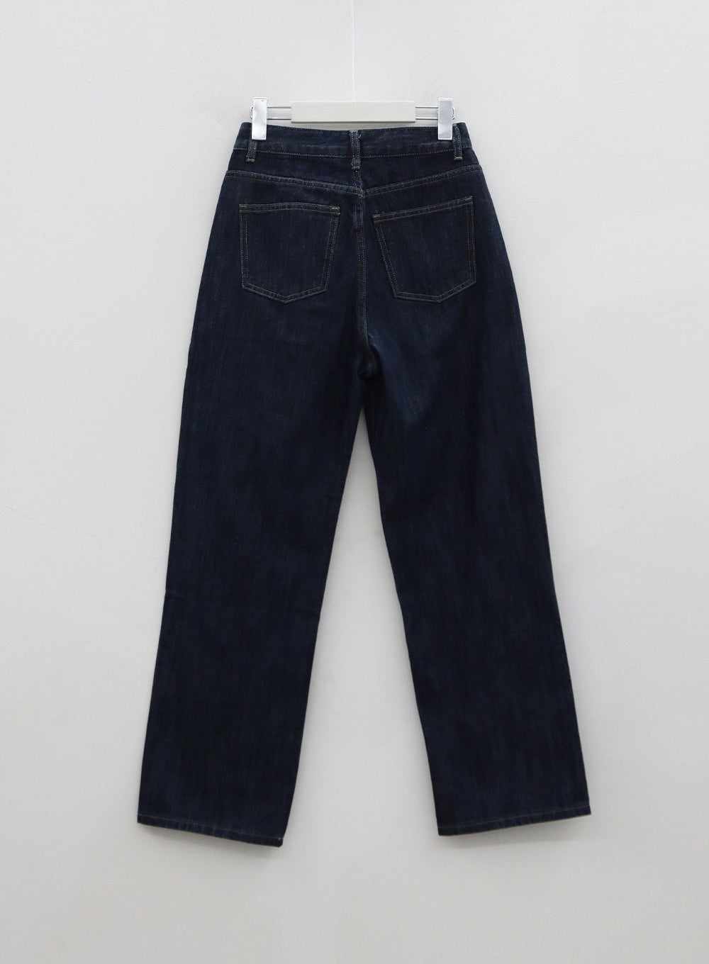 Semi Wide Denim Long Pants BS30