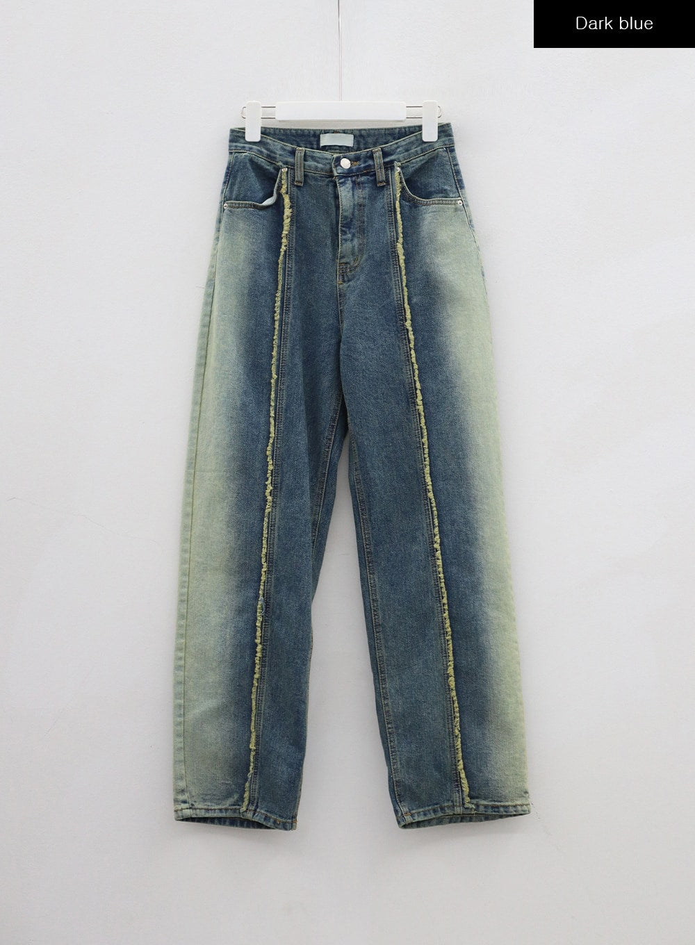 Ripped Stripe Detail Baggy Jeans BJ318