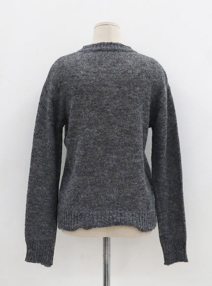 Soft V-Neck Knit OO07