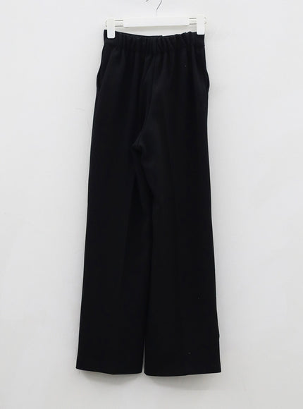 Wide Leg Tailored Pants OJ309