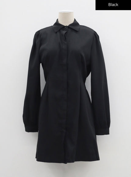 迷你襯衫連衣裙CF316