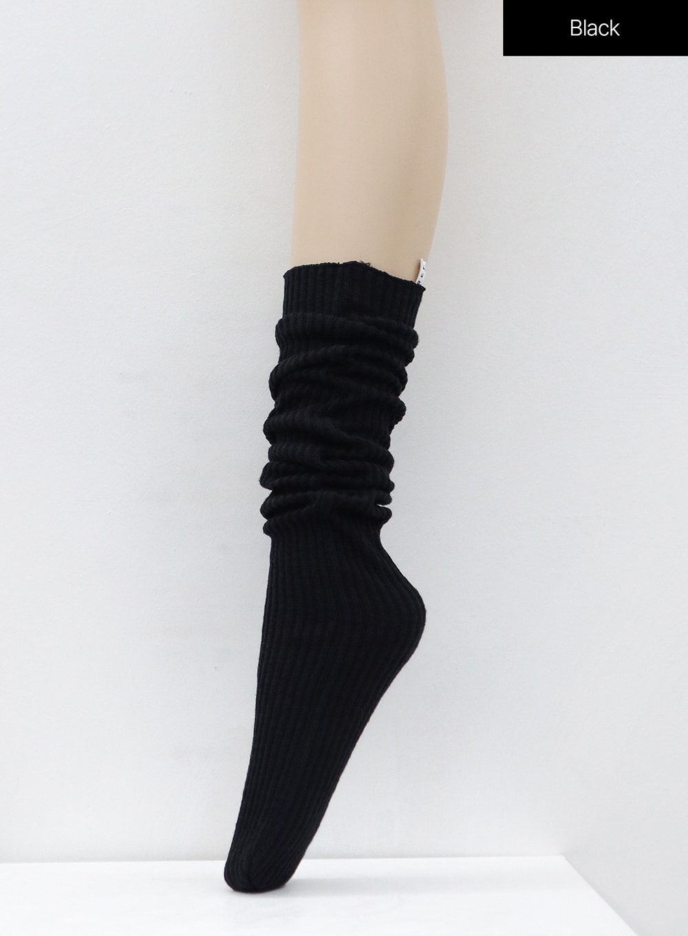 Ribbed Knit Knee Socks OS15