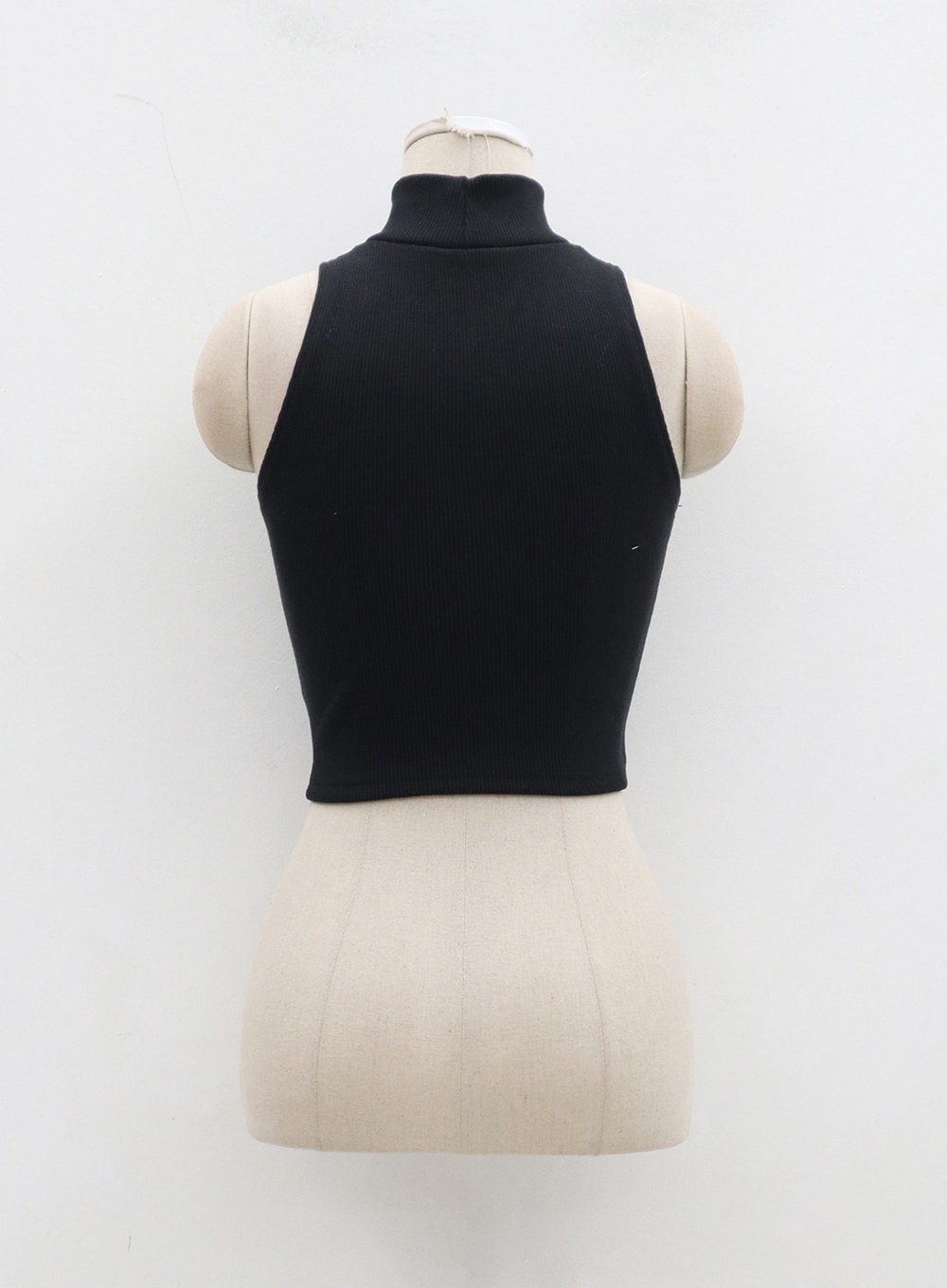 Cheap Y2k Black Knitting Turtleneck Crop Top Women Sexy