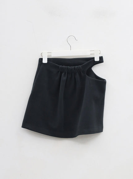 Cut Out Side Mini Skirt BD23