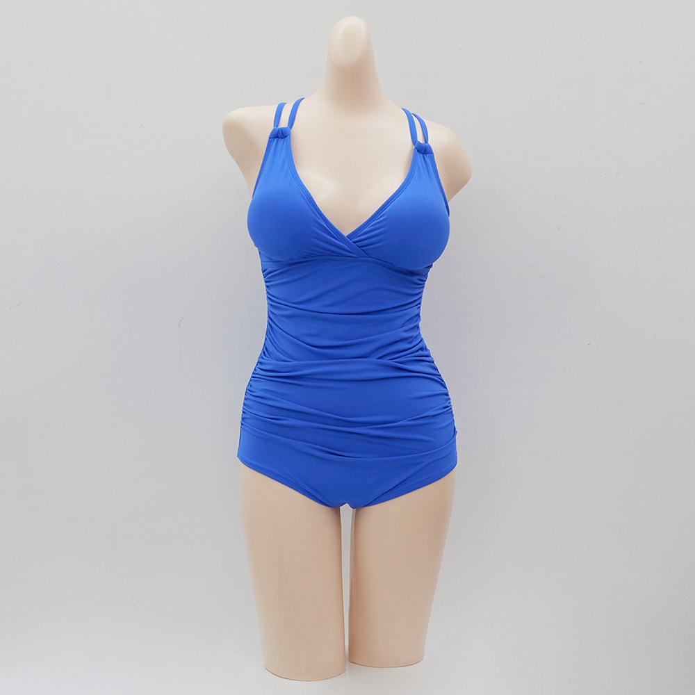 Double Banded One-Piece Swimsuit IJ13