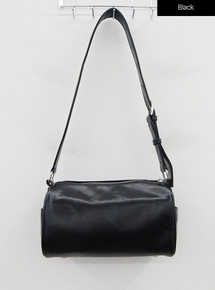 Zipper Square Shoulder Bag ON08