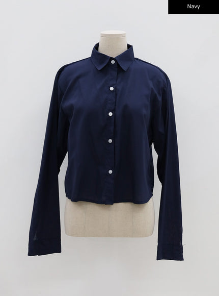 Everyday Summer Cropped Shirt BU1