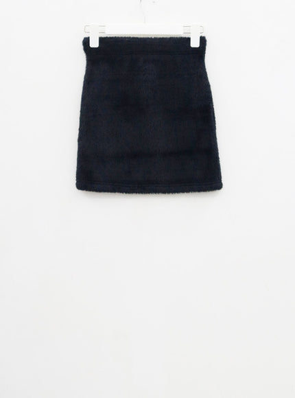 泰迪開衫抹胸迷你裙套裝CJ325