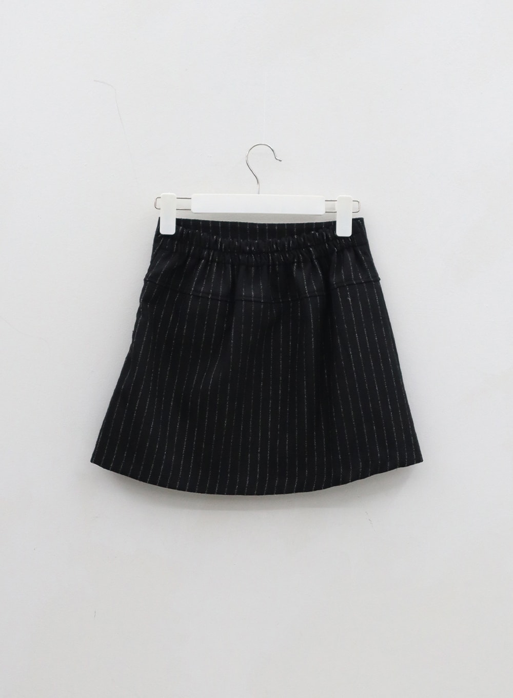 Pinstripe Pleated Mini Skirt BD29