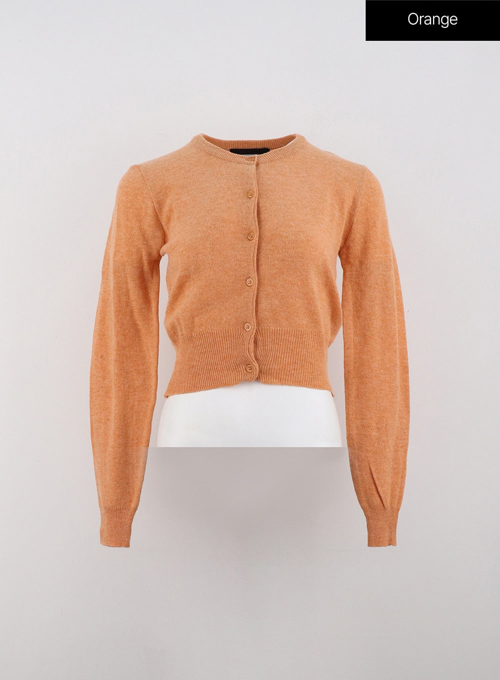 cashmere-cropped-cardigan-od307 / Orange