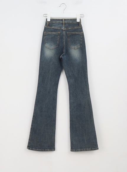 Dark Wash Bootcut Jeans BA320