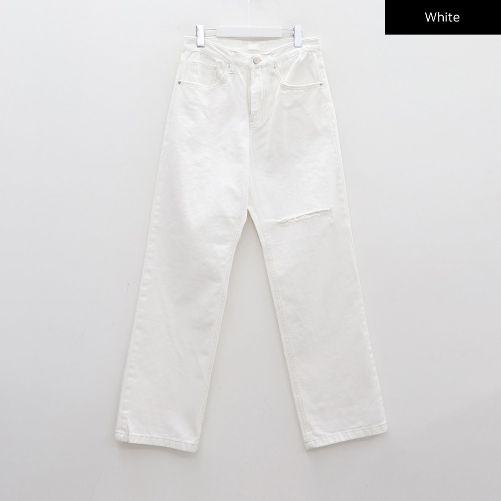 Torn Wide Leg Jeans CM18