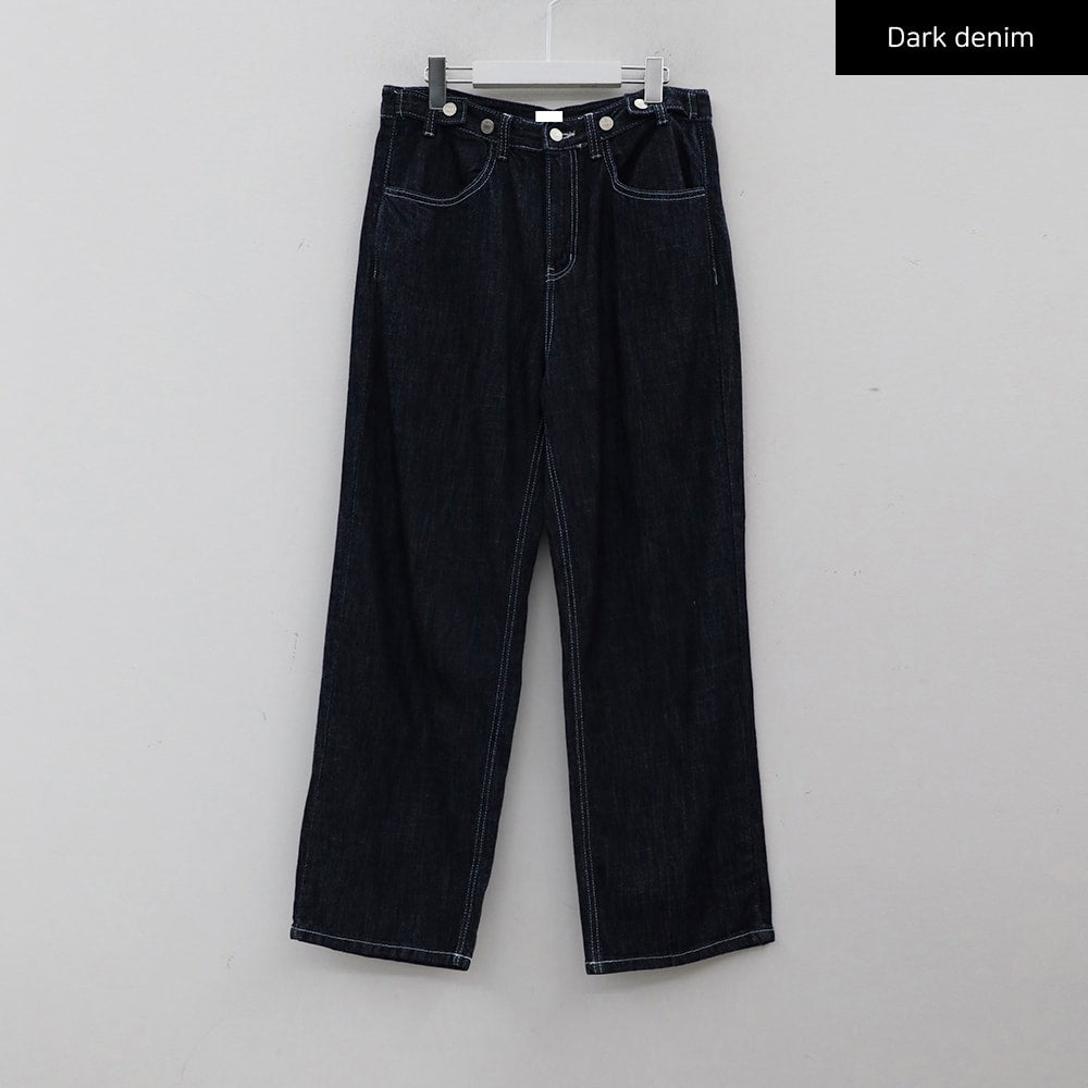 Summer Wide Leg Denim Pants CY25