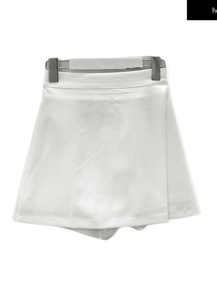 Skort with Front Slit C2701