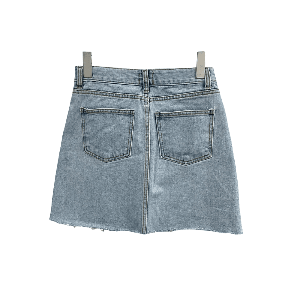 Denim Mini Skirt J28