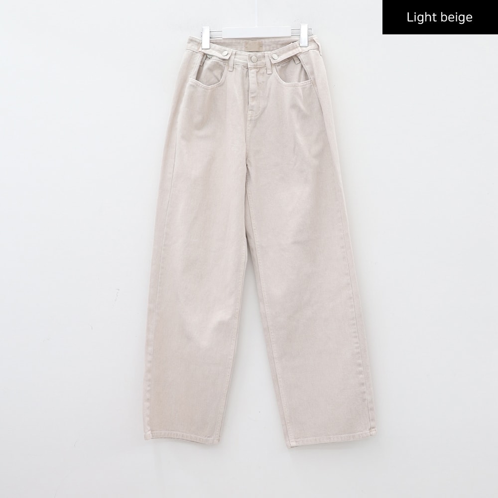 Wide Leg Cotton Pants CA08