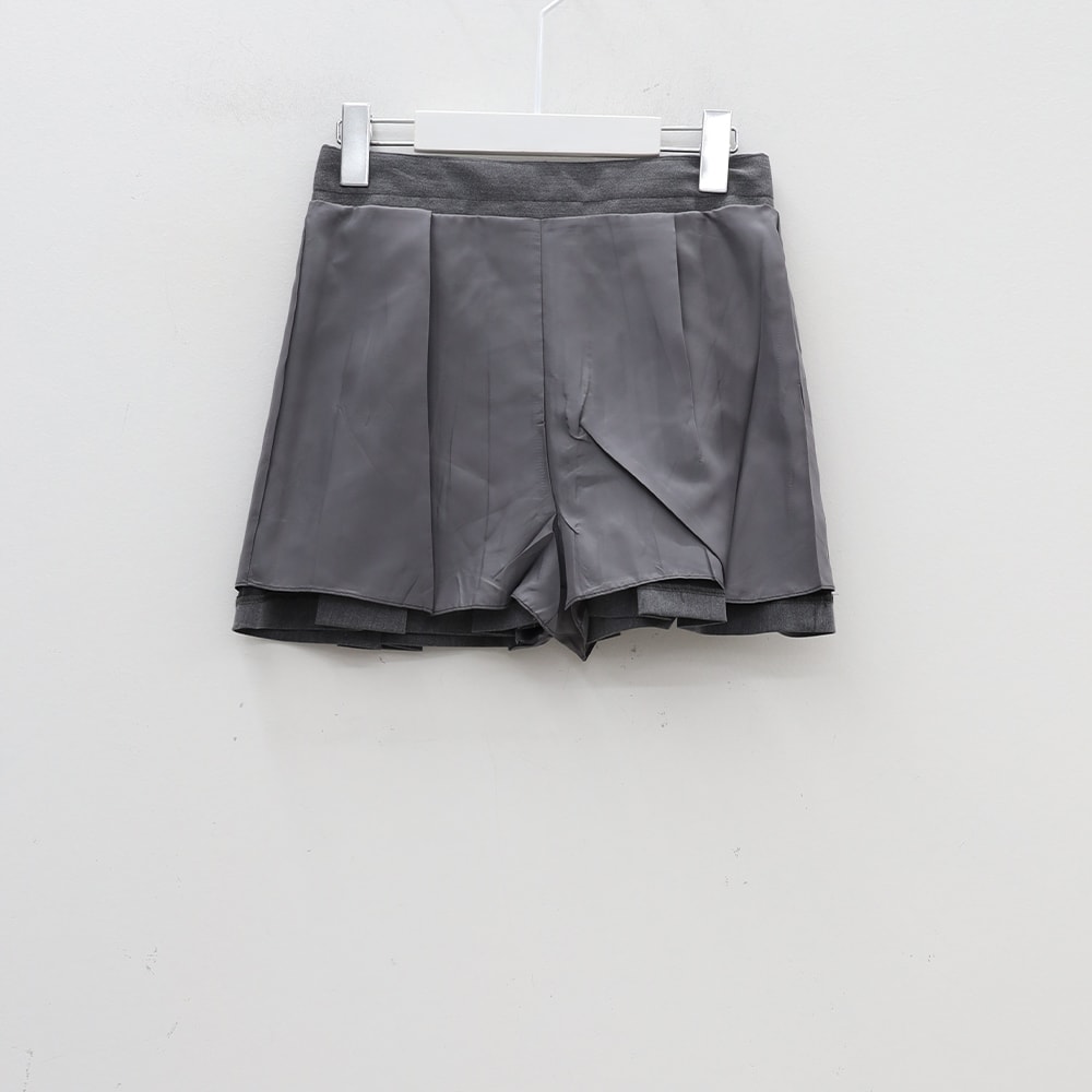 Pleated Mini Skirt CA13