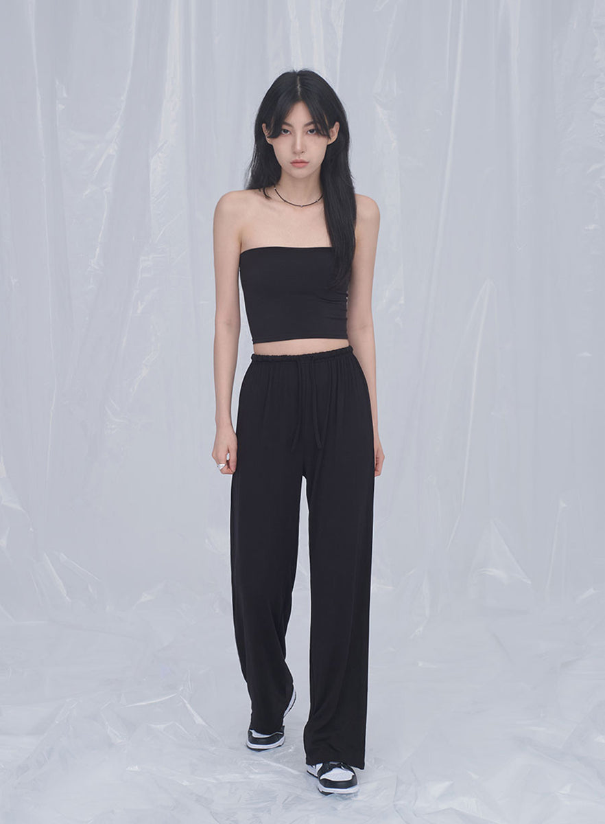Tube Top with Inner Bra Attached CM5 - Korean Women's Fashion | LEWKIN